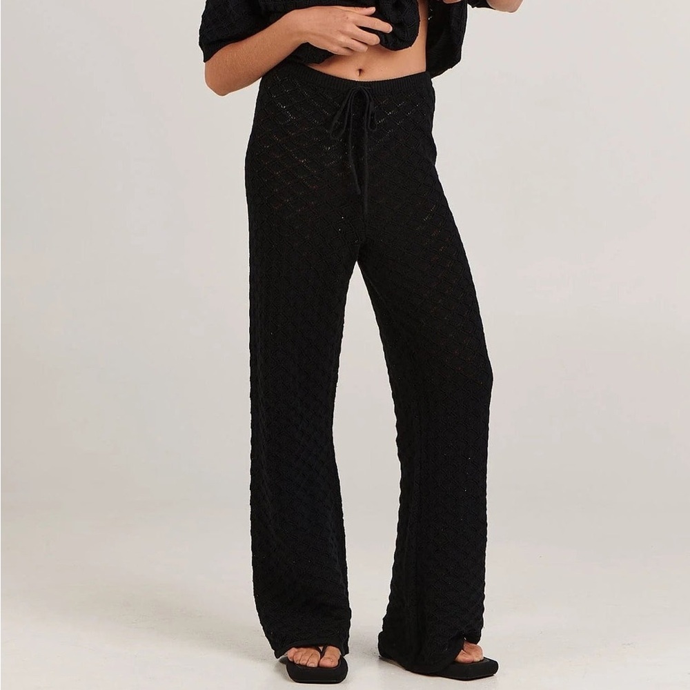 CHARLIE HOLIDAY PIPER PANT - BLACK